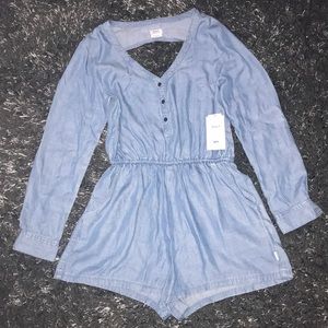 RVCA Jean material romper!!!